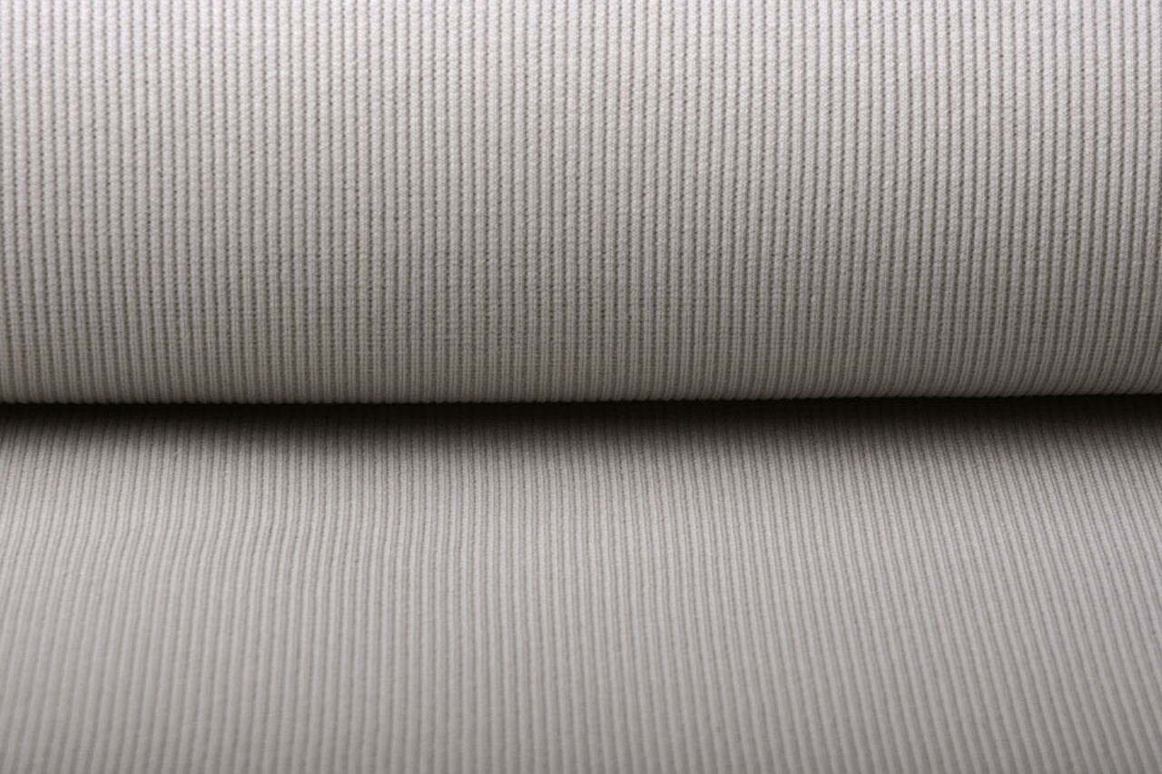 Oeko-Tex®  Ripp Jersey Grau