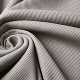 Oeko-Tex®  Ripp Jersey Grau Oeko-Tex®  Ripp Jersey Grau
