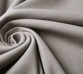 Oeko-Tex®  Rib Jersey Grey