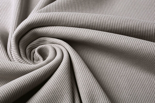 Oeko-Tex®  Ripp Jersey Grau