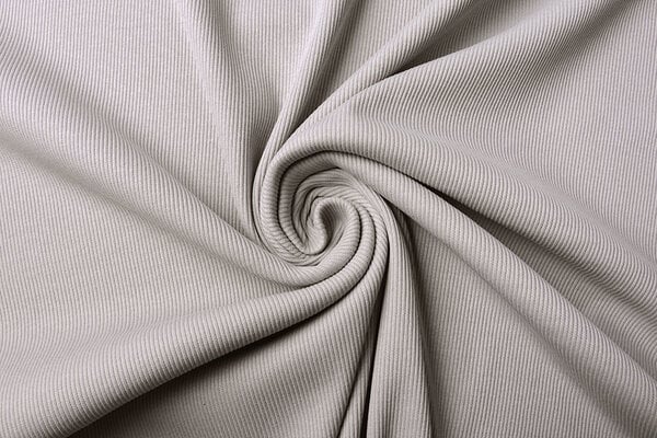 Oeko-Tex®  Ripp Jersey Grau