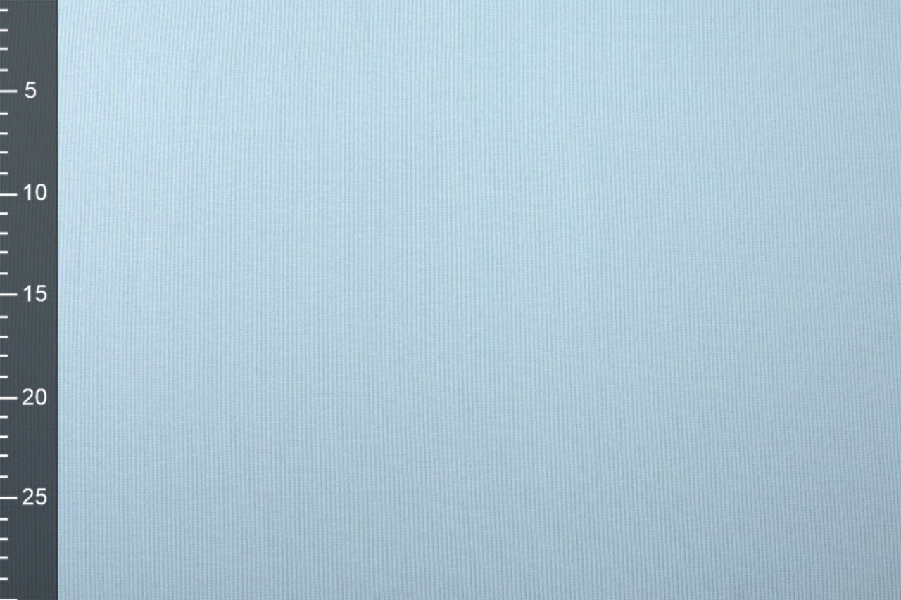 Oeko-Tex®  Ripp Jersey Babyblau