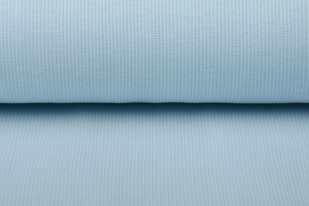 Oeko-Tex®  Rib Jersey Baby Blue