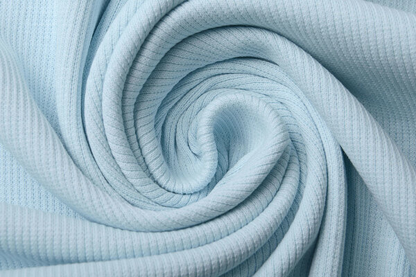 Oeko-Tex®  Rib Jersey Baby Blauw