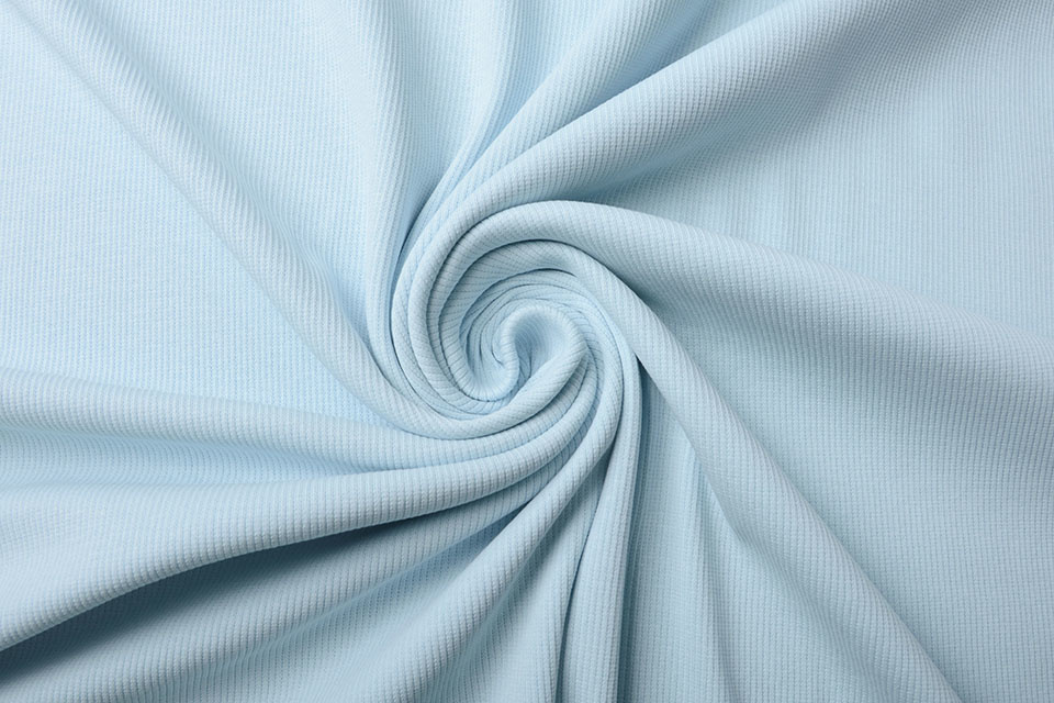 Baby Blue Rayon Matte Jersey