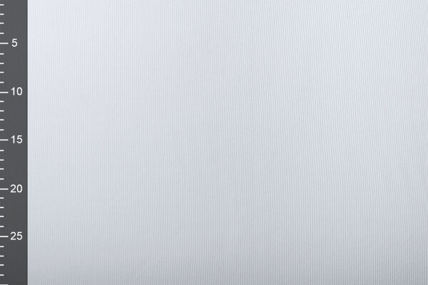 Oeko-Tex®  Rib Jersey White Oeko-Tex®  Rib Jersey White