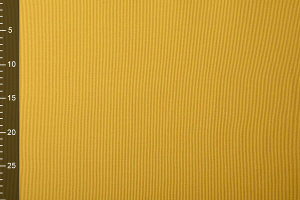 Oeko-Tex®  Rib Jersey Ocher Yelow