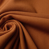 Oeko-Tex®  Rib Jersey Brique Oeko-Tex®  Rib Jersey Brique