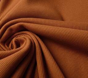 Oeko-Tex®  Rib Jersey Brique