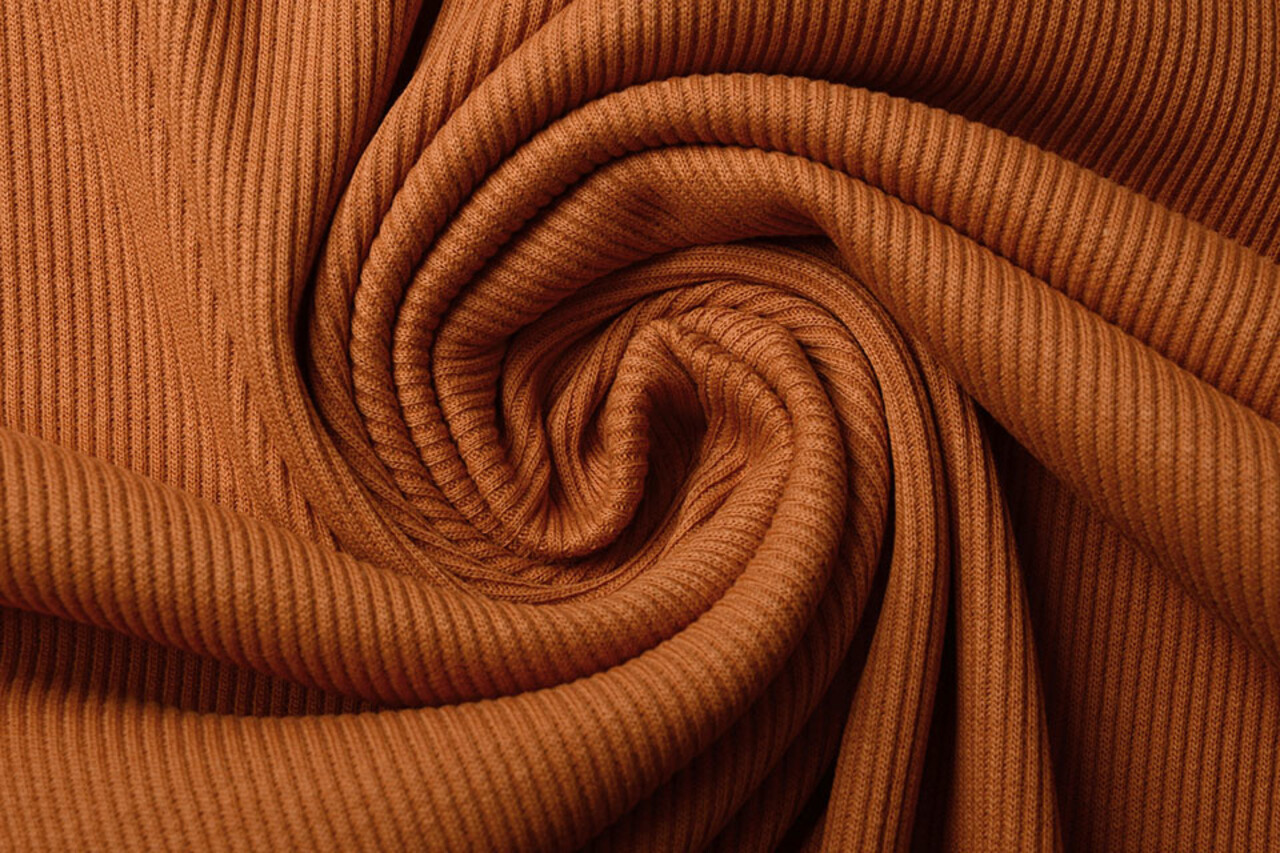 Oeko-Tex® Costina Jersey Mattone Oeko-Tex® Costina Jersey Mattone