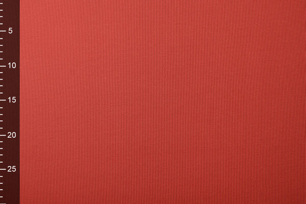 Oeko-Tex®  Côtelé Jersey Rouge