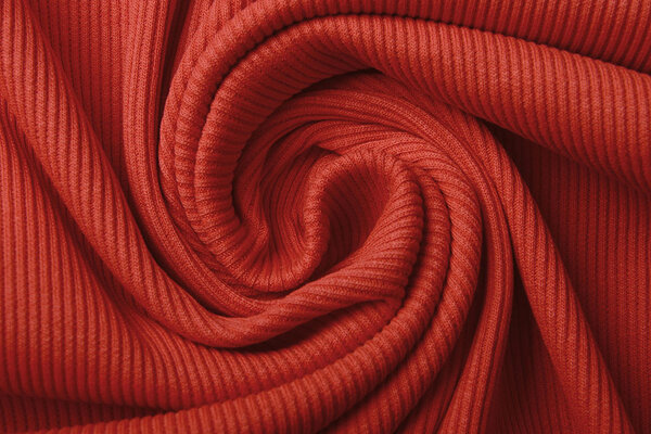 Oeko-Tex® Rib Jersey Rood Oeko-Tex® Rib Jersey Rood