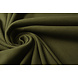 Oeko-Tex®  Côtelé Jersey Vert Militaire