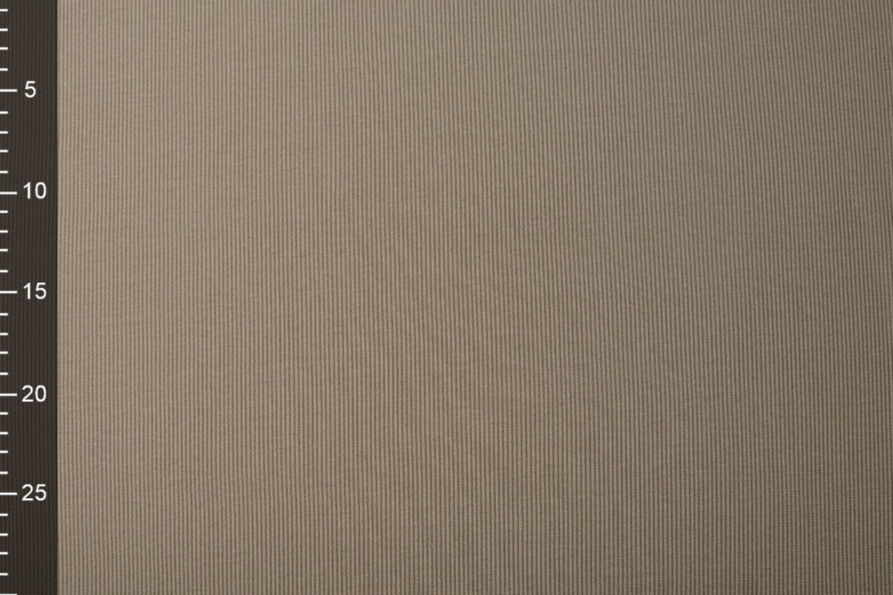 Oeko-Tex®  Ripp Jersey Taupe