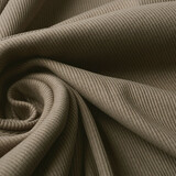 Oeko-Tex®  Rib Jersey Taupe Oeko-Tex®  Rib Jersey Taupe