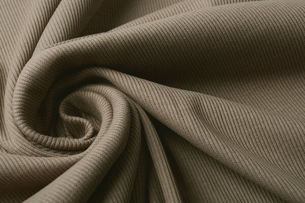 Oeko-Tex® Costina Jersey Tortora Oeko-Tex® Costina Jersey Tortora