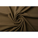 Oeko-Tex® Ottoman Canalé Jersey Tela Moca Marrón Oeko-Tex® Ottoman Canalé Jersey Tela Moca Marrón