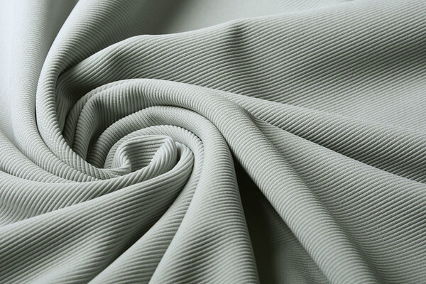 Oeko-Tex®  Ottoman Costina Jersey Tessuto Grigio Chiaro
