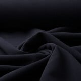 Oeko-Tex®  Ottoman Rib Jersey Stof Donker Marine Blauw Oeko-Tex®  Ottoman Rib Jersey Stof Donker Marine Blauw