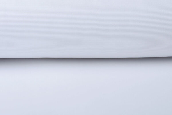 Oeko-Tex®  Ottoman Rib Jersey Fabric White