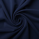 Oeko-Tex®  Ottoman Rib Jersey Fabric Navy Blue