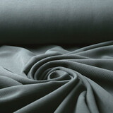 Oeko-Tex®  Ottoman Rib Jersey Fabric Grey Oeko-Tex®  Ottoman Rib Jersey Fabric Grey