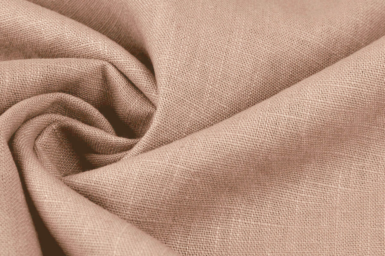 Oeko-Tex® Lin Lavé Saumon Rose Oeko-Tex® Lin Lavé Saumon Rose