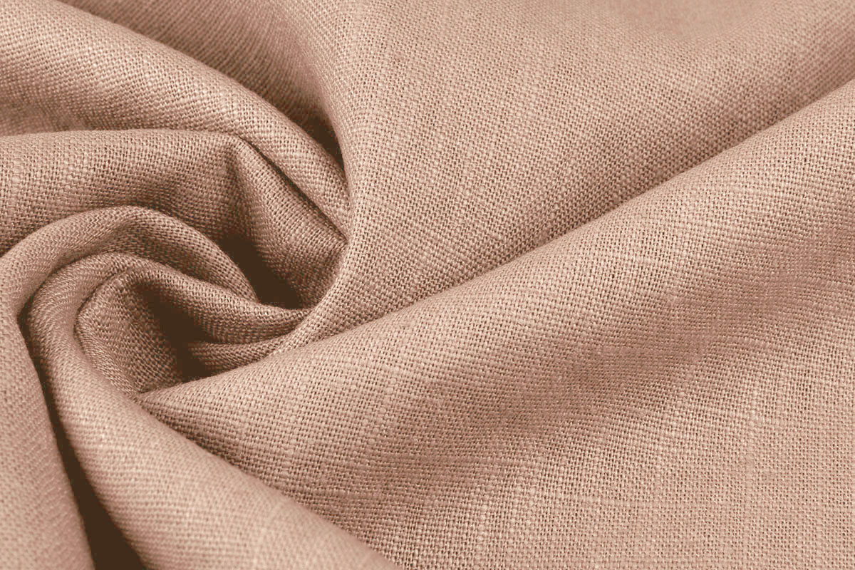Washed Linen Salmon Pink