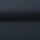 Stretch-Gabardine Streifen Blau