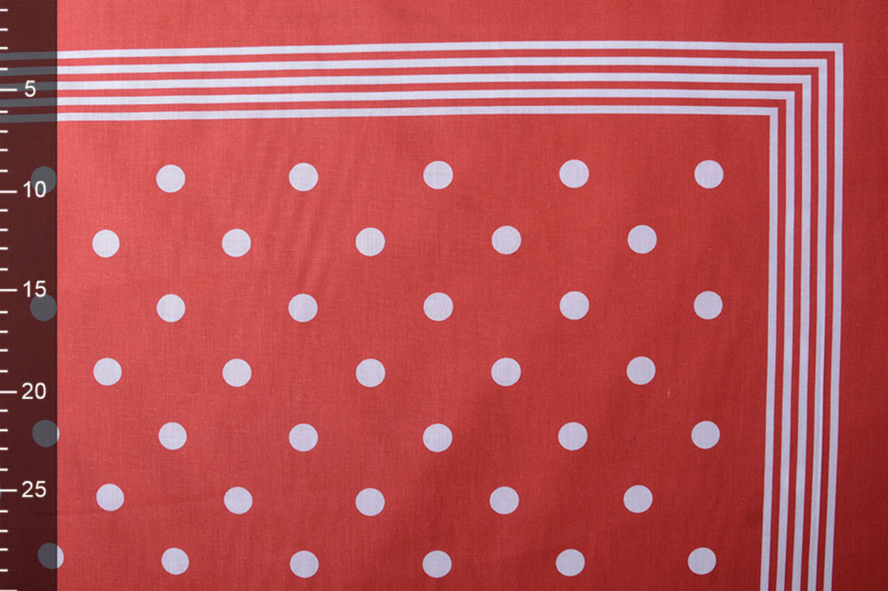Panel Cotton Farmers Handkerchief Dots