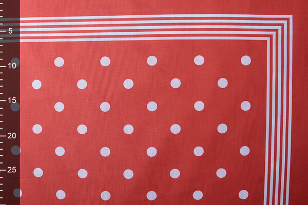 Panel Cotton Farmers Handkerchief Dots