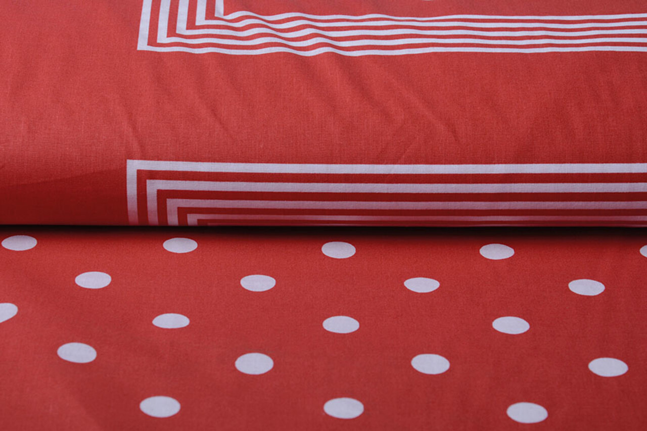 Panel Cotton Farmers Handkerchief Dots