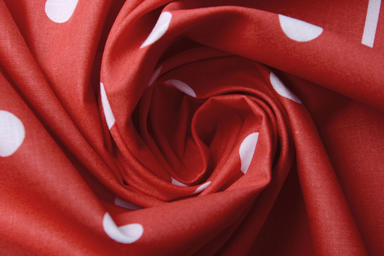 Panel Cotton Farmers Handkerchief Dots