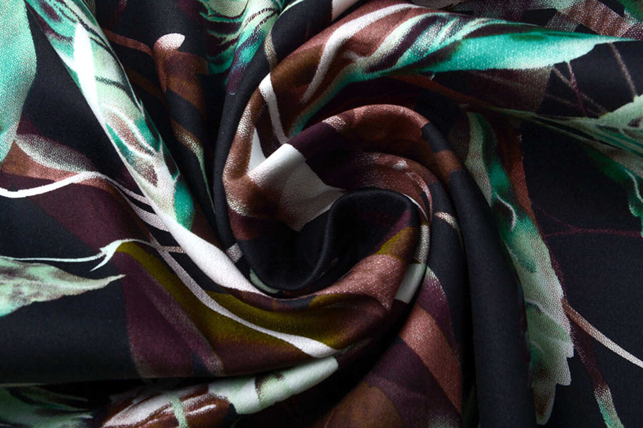 Digital Stretch Cotton Botanical Garden Digital Stretch Cotton Botanical Garden