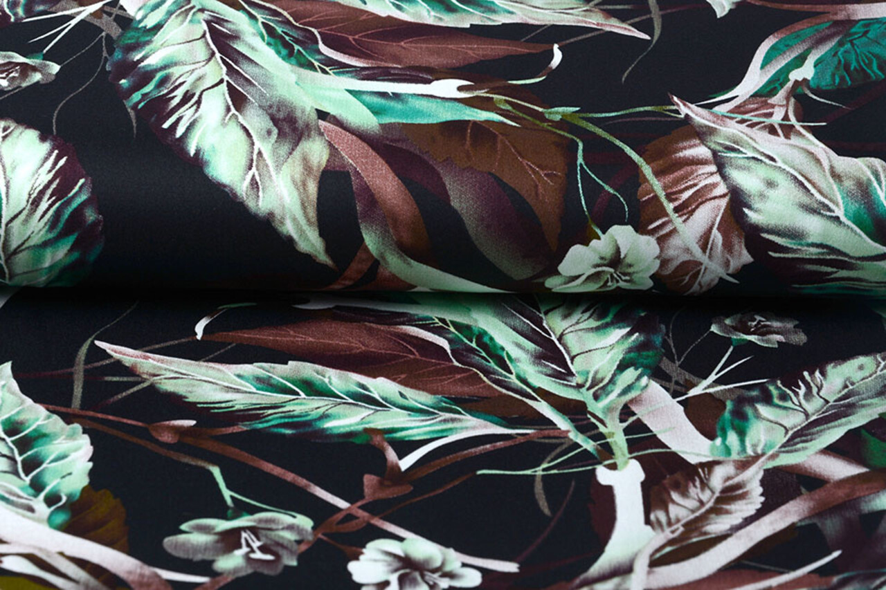 Digital Stretch Cotton Botanical Garden Digital Stretch Cotton Botanical Garden