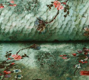 Roses Fourrure Fleurs Vert