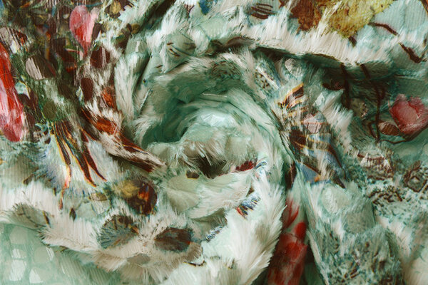 Roses Fur Bloemen Groen