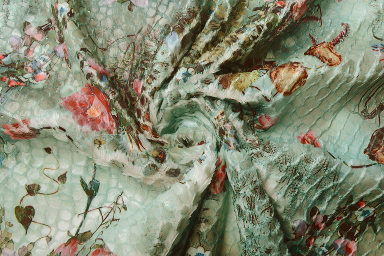 Roses Fur Blumen Grün