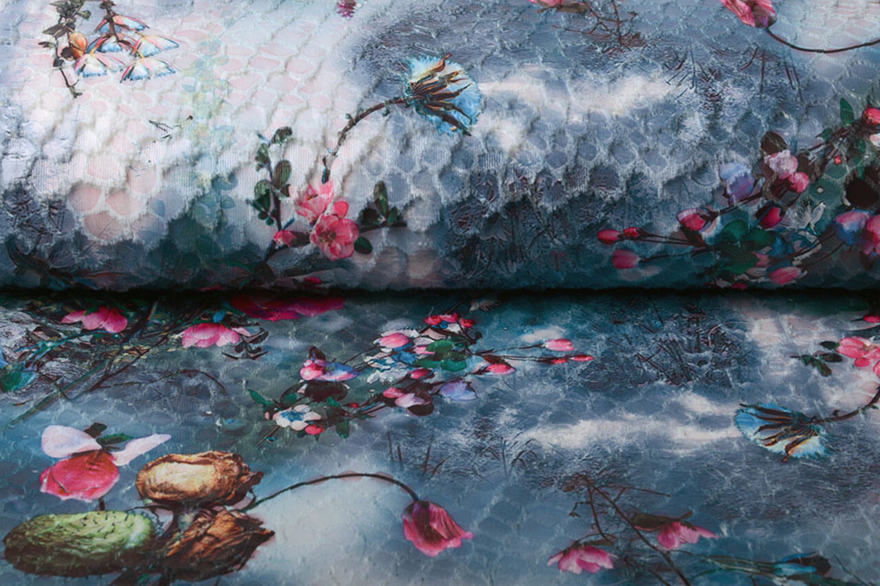 Roses Fur Blumen Blau