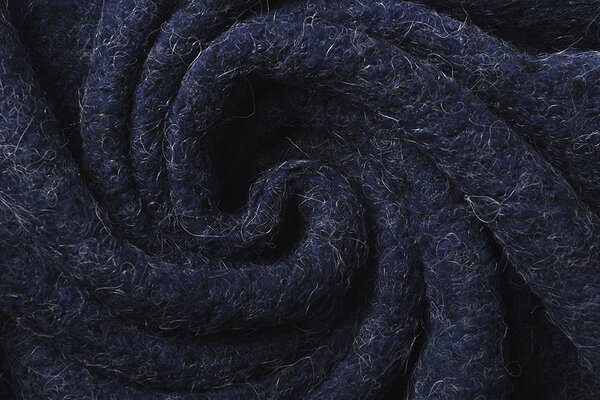 Bouclé Alpaca Navy Blue Bouclé Alpaca Navy Blue