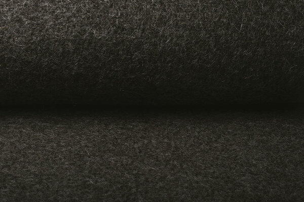 Bouclé Alpaka Dunkelbraun