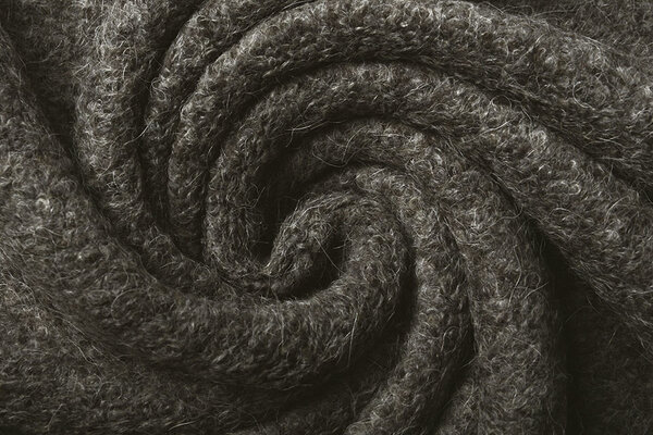 Bouclé Alpaca Grey