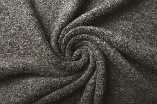 Bouclé Alpaca Grey