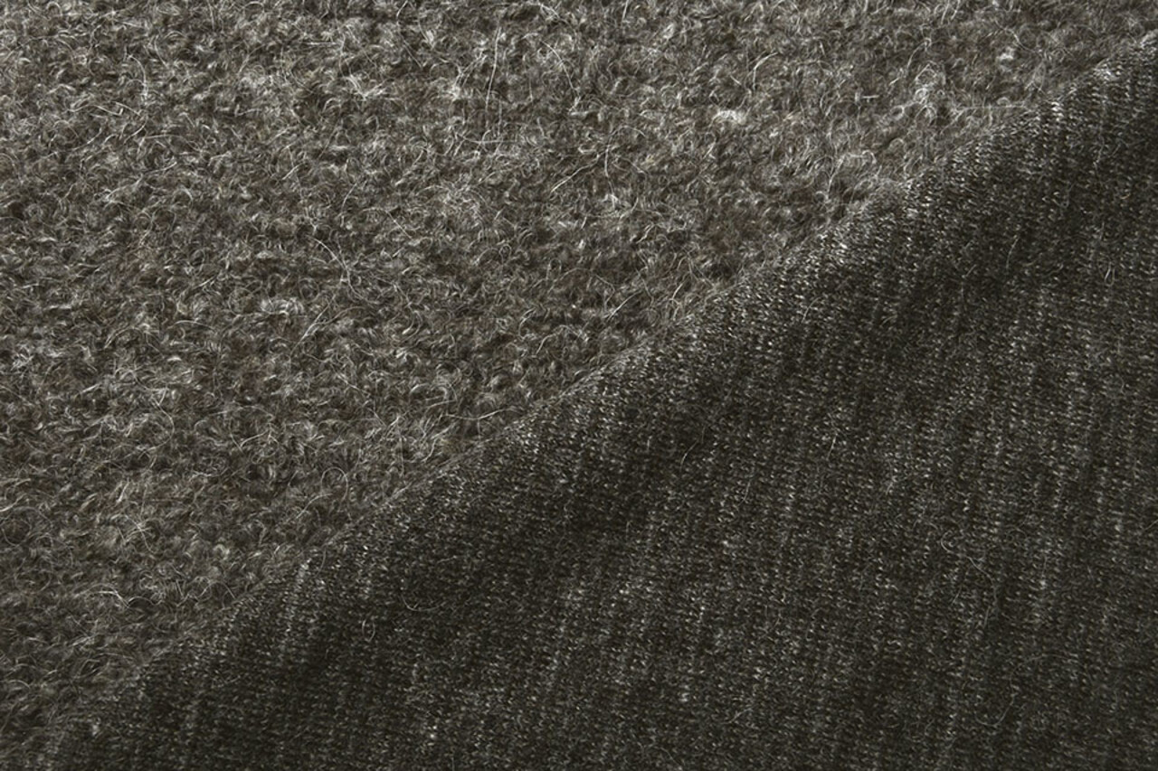 Bouclé Alpaca Grey
