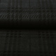 Scuba Suede Thick Jacquard Checkered Black