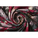 Jersey Fabric Tie-Dye Fiori Blu Jersey Fabric Tie-Dye Fiori Blu