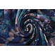 Jersey Tela Tie Dye Flores Azul Jersey Tela Tie Dye Flores Azul