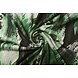 Jersey Tissu Léopard Swipes Vert