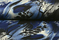 Jersey Stof Panter Swipes Blauw Jersey Stof Panter Swipes Blauw