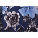 Jersey Tissu Aquarel Fleurs Bleu Jersey Tissu Aquarel Fleurs Bleu